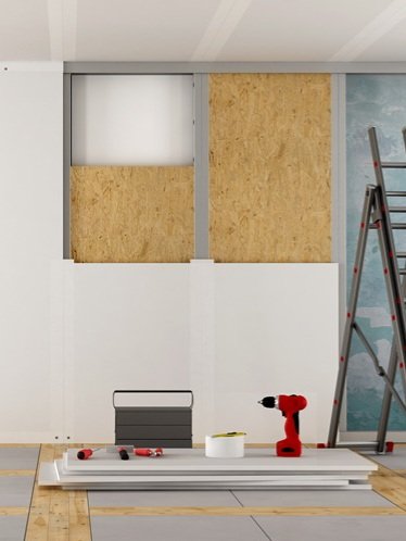 pladur con aislamiento acústico